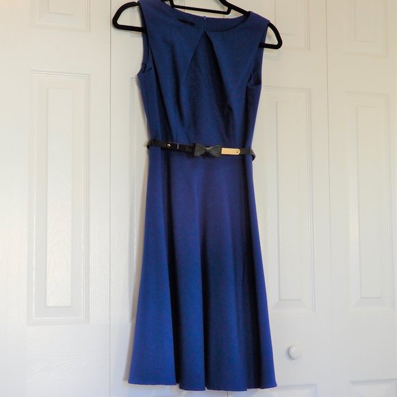 Dresses & Skirts - Cobalt blue A-line Dress in size XS